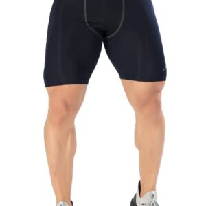 FUAARK Compression Men's Shorts Tights Skins for Gym, Running, Cycling, Swimming, Basketball, Cricket, Yoga, Football, Tennis, Badminton & More