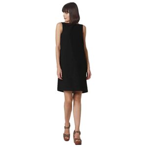 VERO MODA Women's Polyester Shift Above The Knee Casual Dress
