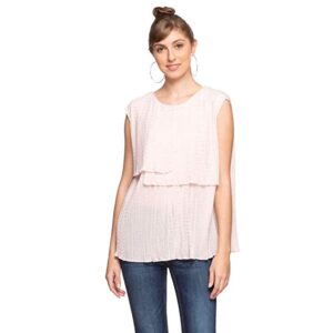 VERO MODA Womens Round Neck Dot Pattern Top