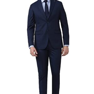 Peter England Men Business Suit Pants Set