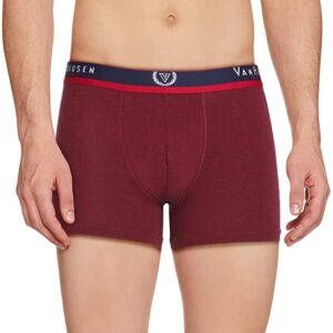 Van Heusen Men Trunks - Cotton Elastane - Jaspe Textured, Double Layer Gusset , Label Free