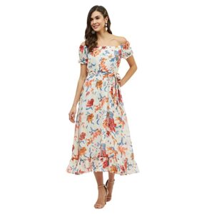 Harpa Women's Polyester A-Line Maxi Dress