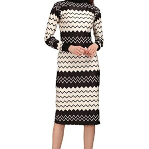 PURVAJA Women’s Bodycon Knee Length Dress (Siri-036-038)