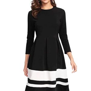 ILLI LONDON Women's Skater Knee Length Dress