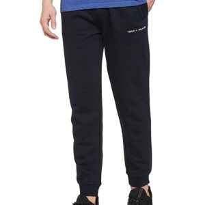 Tommy Hilfiger Men's Regular Fit Track Pants (S23HMND119_Desert Sky_S)