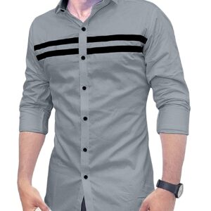IndoPrimo Men's Regular Fit Casual Shirt