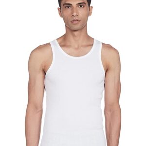Van Heusen Men Vest - 100% Combed Cotton - Anti Bacterial, Quick Dry, Label Free