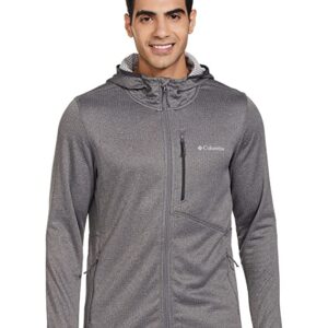 Columbia Mens Park View Fleece Full Zip Hoodie (AE5896-023-L_Grey)